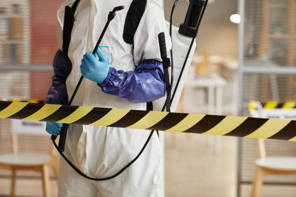 Professional Trauma Scene Cleanup technician working in Chippewa Lake, OH